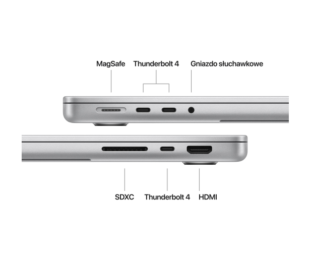 APPLE MacBook Pro M4 10/10/14,2"/16GB/1TB SSD - Silver - 1292410 - zdjęcie 7